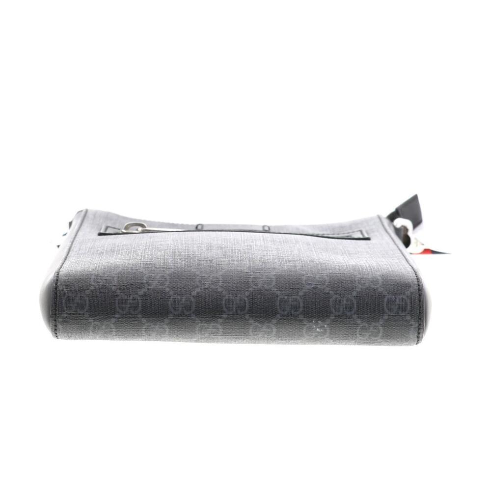 GUCCI GG Supreme Shoulder Bag Messenger Black AB - Picture 4 of 6